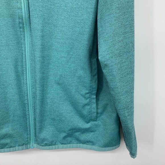 All In Motion Jacket Blue Full Zip Hooded Pockets Long Sleeve - Picture 6 of 10